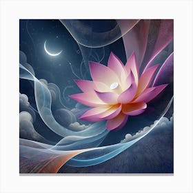 Lotus Flower 3 Canvas Print