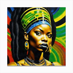 African Woman 20 Canvas Print