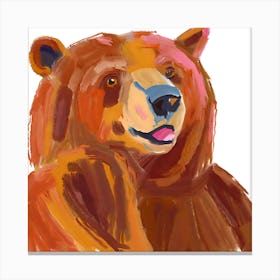 Brown Bear 04 Canvas Print