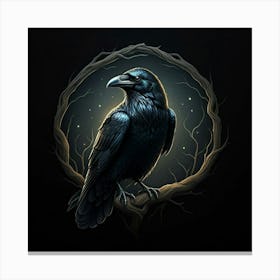 Raven 1 1 Canvas Print