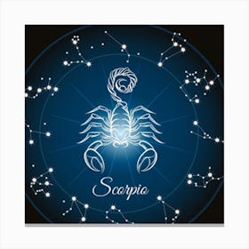 Scorpio Canvas Print