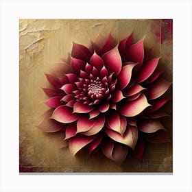 Dahlia 10 Canvas Print