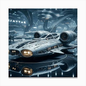 Spaceship 6 Canvas Print