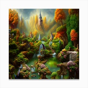 Land Of Fantasy Canvas Print