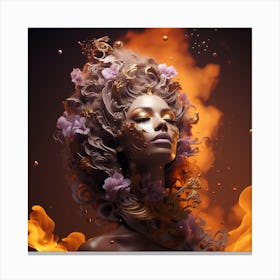 Human Blossom Canvas Print