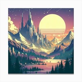 A Fantastical Land 3 Canvas Print