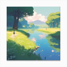 Landscape Painting 198 Canvas Print