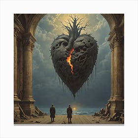 Heart Of Darkness Canvas Print