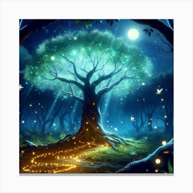 Fairy Forest 17 Canvas Print