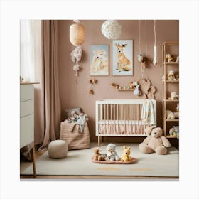 A Photo Of A Baby S Room 4 Canvas Print