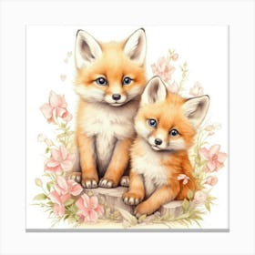 Foxes 1 Toile