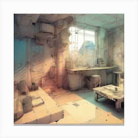 Room In A House Canvas Print