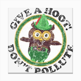 Woodsy The Owl Canvas Print