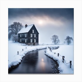 Winter Landscape 2 Canvas Print