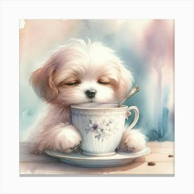 Tea Time Canvas Print