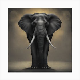 Elephant Canvas Print 1 Canvas Print