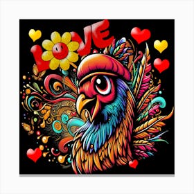 Birdlove1 Canvas Print