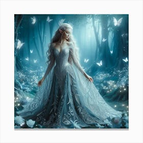 Elf In The Forest 10 Canvas Print