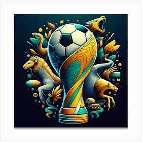 World Cup Trophy Canvas Print