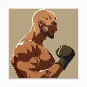 Boxer Canvas Print