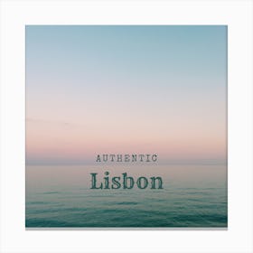 Authentic Lisbon I Canvas Print