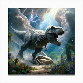 T-Rex 3 Canvas Print