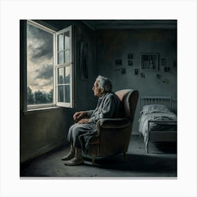 'The Old Lady' 1 Canvas Print