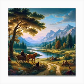The Serenity of Nature Canvas Print