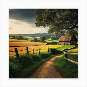 Country Road 34 Canvas Print