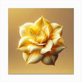 Yellow Flower Canvas Print