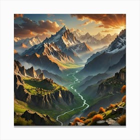 Hunza Canvas Print