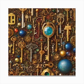 Keys To The Universe 2 Canvas Print