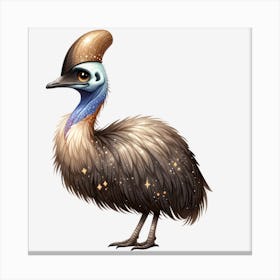 Cassowary Canvas Print