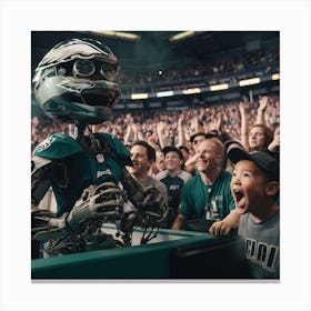 Fly Eagles Fly Canvas Print