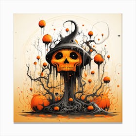 Halloween Collection By Csaba Fikker 75 Canvas Print