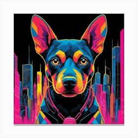 Doberman Canvas Print