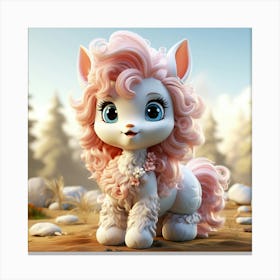 Pink Pony Canvas Print