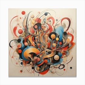 Abstract Painting Canvas Print