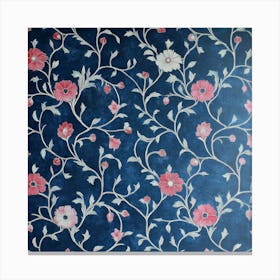 Floral Wallpaper Art 2 Canvas Print