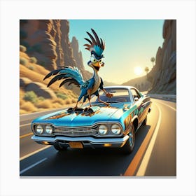 Rooster 3 Canvas Print