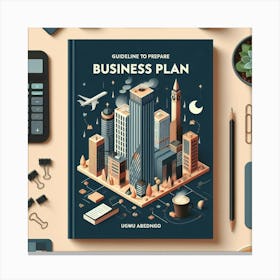 Business Plan Canvas Print
