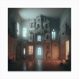 Haunted House Canvas Print