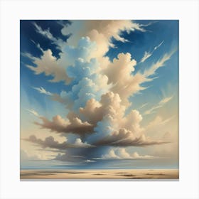 Clouds In The Sky 10 Canvas Print