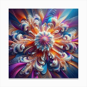 "Bloom" Fractal Landscape Collection [Risky Sigma] Canvas Print