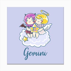 Gemini Canvas Print