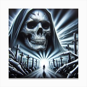 Skeleton 2 Canvas Print