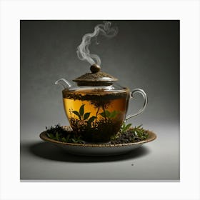 Tea Art 151 Canvas Print