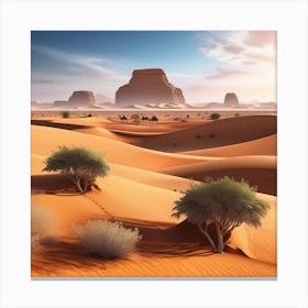 Sahara Desert 169 Canvas Print
