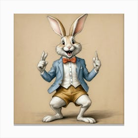 Easter Bunny 41 Canvas Print