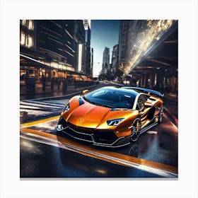 Lamborghini 145 Canvas Print